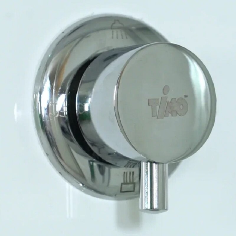 Душевая кабина Timo Lux T-7770-T-STUN, 170 x 90 см, стекло прозрачное, профиль хром, хамам