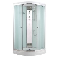 Душевая кабина Timo Comfort T-8801F Fabric Glass, стекло матовое, 100 x 100 см