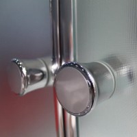 Душевая кабина Timo Comfort Fabric Glass, T-8855F-T-STUN, 150 x 150 см, стекло матовое, профиль хром, хамам