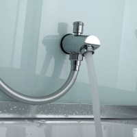 Душевая кабина Timo Comfort Fabric Glass, T-8870F-T-STUN, 170 x 88 см, стекло матовое, профиль хром, хамам