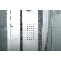 Душевая кабина Timo Comfort T-8880 F Fabric Glass, стекло матовое, 80 x 80 см