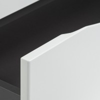 BOND T05805-S01600 Тумба c раковиной подвесная с белой столешницей