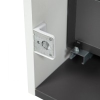 BOND T05805-S03410 Тумба c раковиной подвесная с белой столешницей