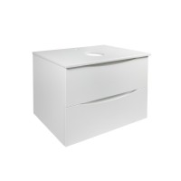 BOND T05805-S54620 Тумба c раковиной подвесная с белой столешницей