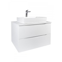 BOND T05805-S54620 Тумба c раковиной подвесная с белой столешницей
