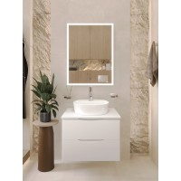 BOND T55605-S01410 Тумба c раковиной подвесная с белой столешницей