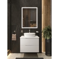 BOND T55605-S01410 Тумба c раковиной подвесная с белой столешницей