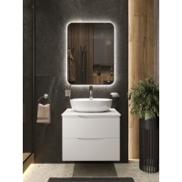BOND T55605-S01500 Тумба c раковиной подвесная с белой столешницей