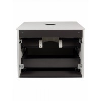 BOND T55605-S54500 Тумба c раковиной подвесная с белой столешницей
