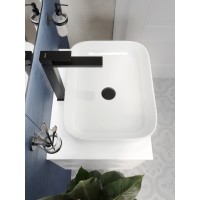 BOND T55605-S54500 Тумба c раковиной подвесная с белой столешницей