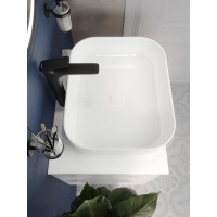 BOND T55605-S61500 Тумба c раковиной подвесная с белой столешницей