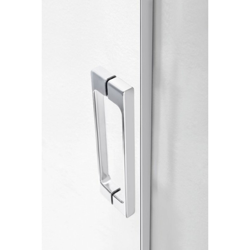 Шторка на ванну Cezares TANDEM-SOFT-VF-2-190/145-C/P-Cr-IV, 190 х 145 см, стекло прозрачное антикальций/рифленое, профиль хром