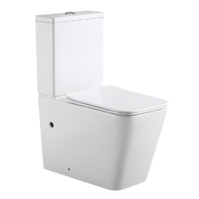 Напольный безободковый унитаз Aquanet Tavr 2.0 C1 LX-2905 (243542), с бачком C2 (243543), крышка микролифт Slimseat, цвет белый