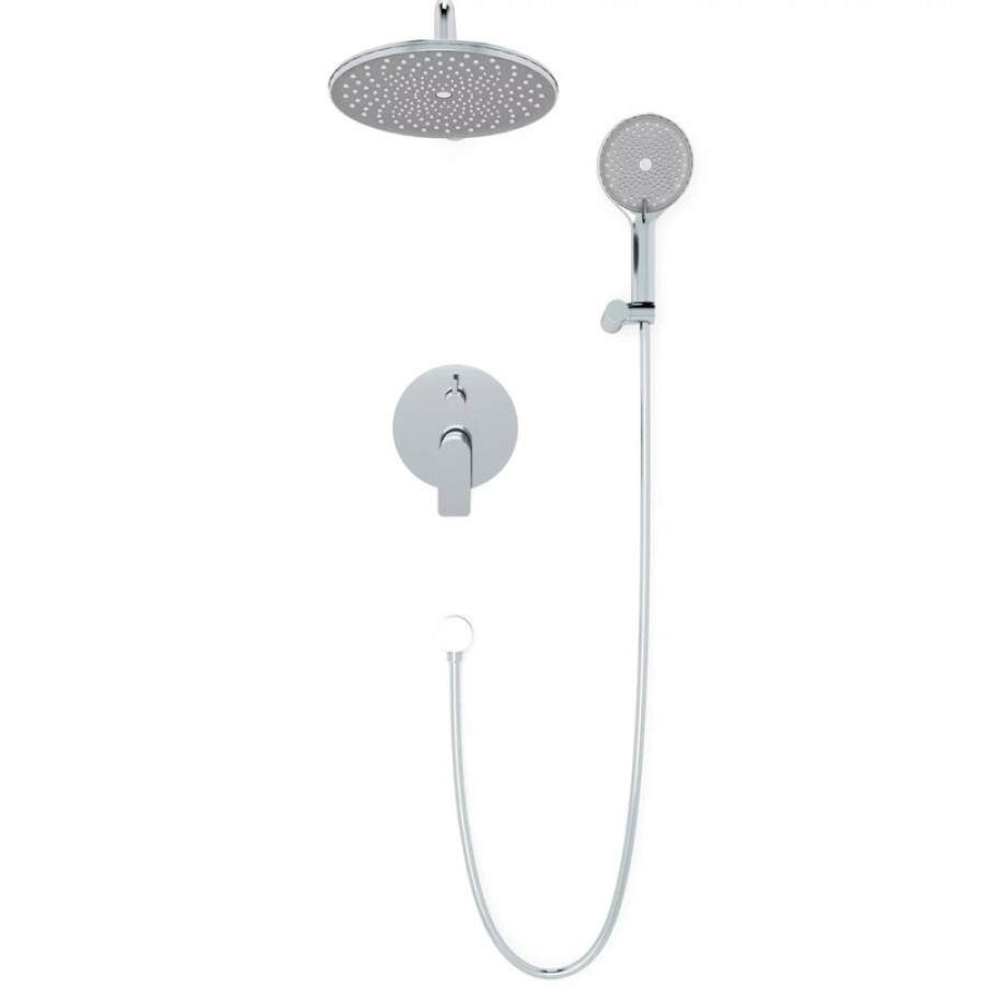 Душевая система Veconi Teora, TE-500-C-C4, хром глянцевый