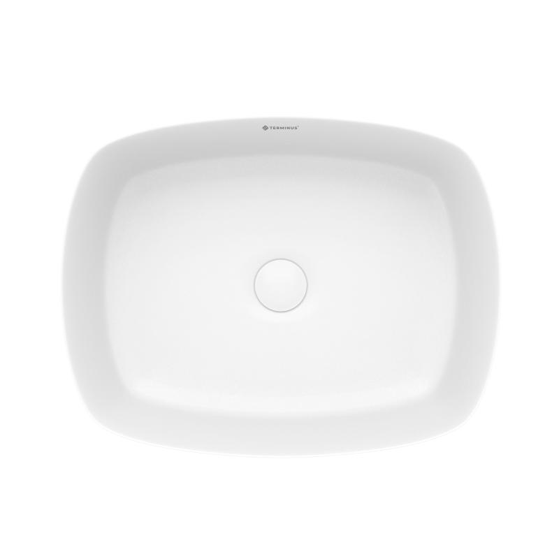 Раковина Terminus Ватикан, 04RN50x37x13W, 37.5 см, фарфор, белая