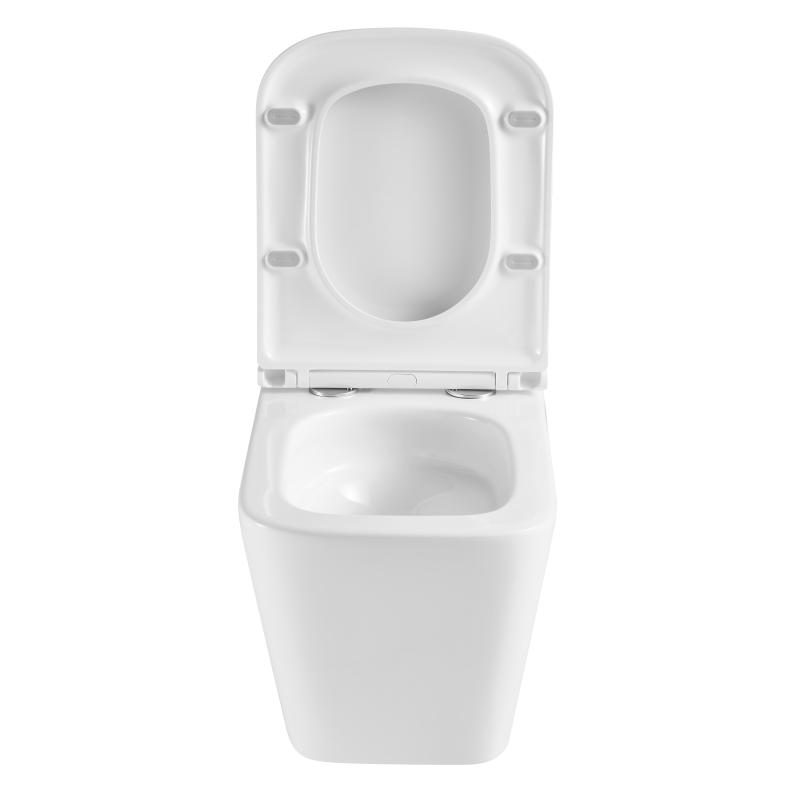 Подвесной унитаз Terminus Ватикан, 03W49x34W, безободковый, крышка-сиденье микролифт, белый