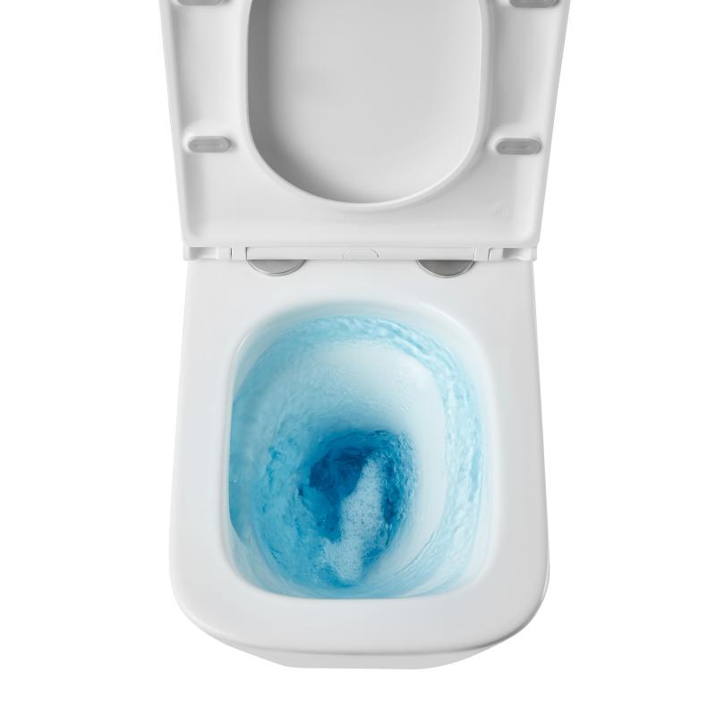 Подвесной унитаз Terminus Ватикан, 03W49x34W, безободковый, крышка-сиденье микролифт, белый