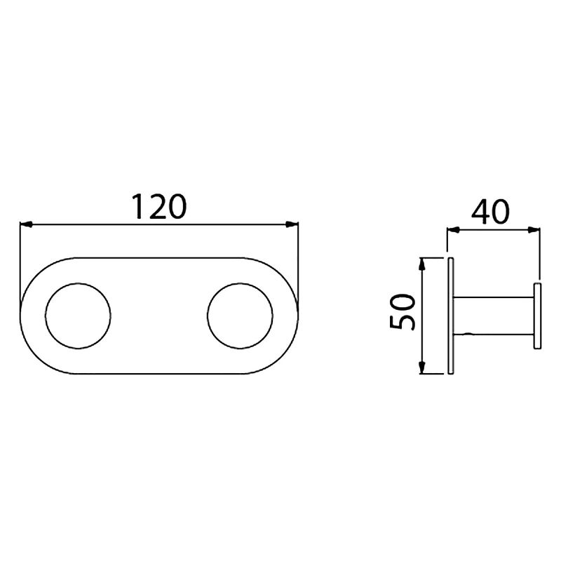 Вешалка для полотенец Timo Saona 13014/00 Хром