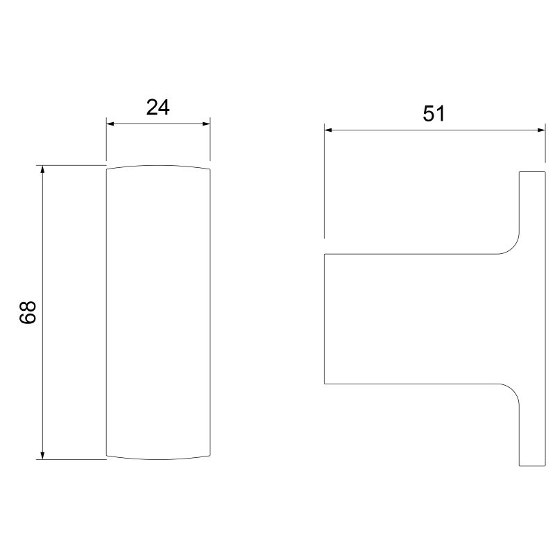 Крючок Timo Torne 43011/03 Черный