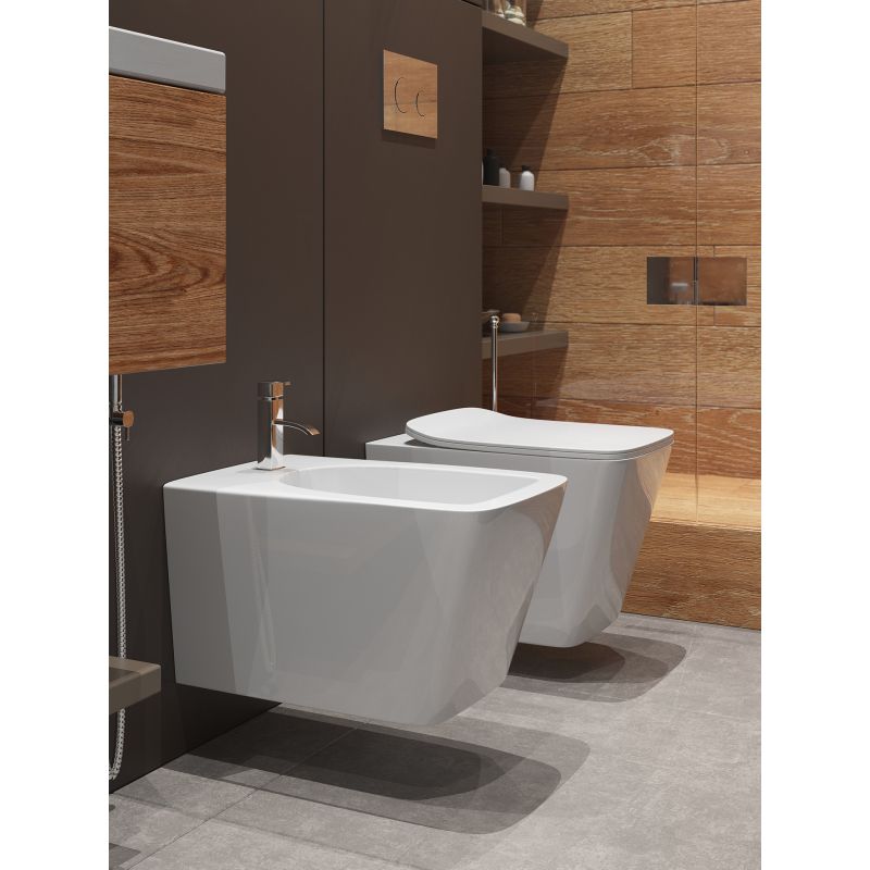 Унитаз подвесной TIMO RIMLESS SOLI ТК-303