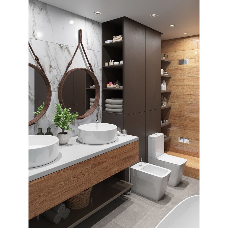 Биде Timo Soli TK-302 Белое