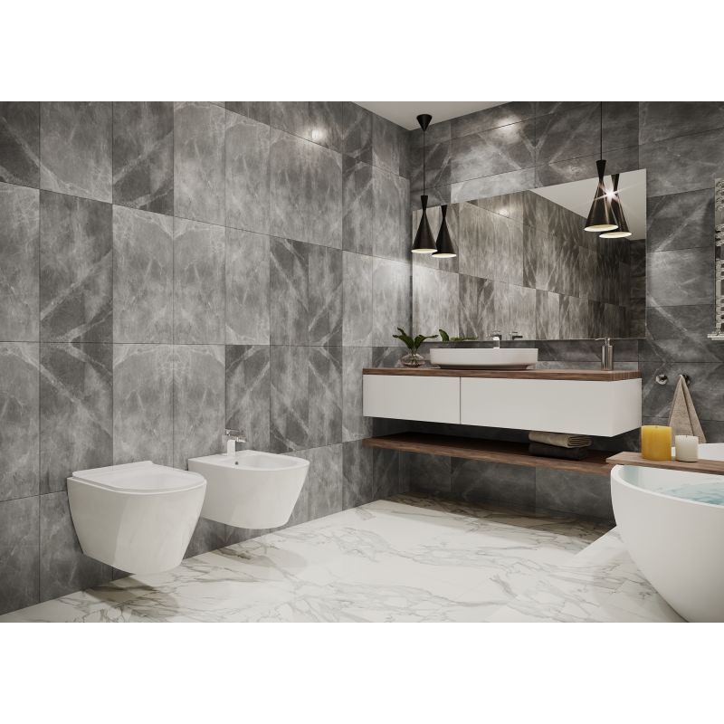 Биде Timo Inari TK-504MB подвесное Черное матовое