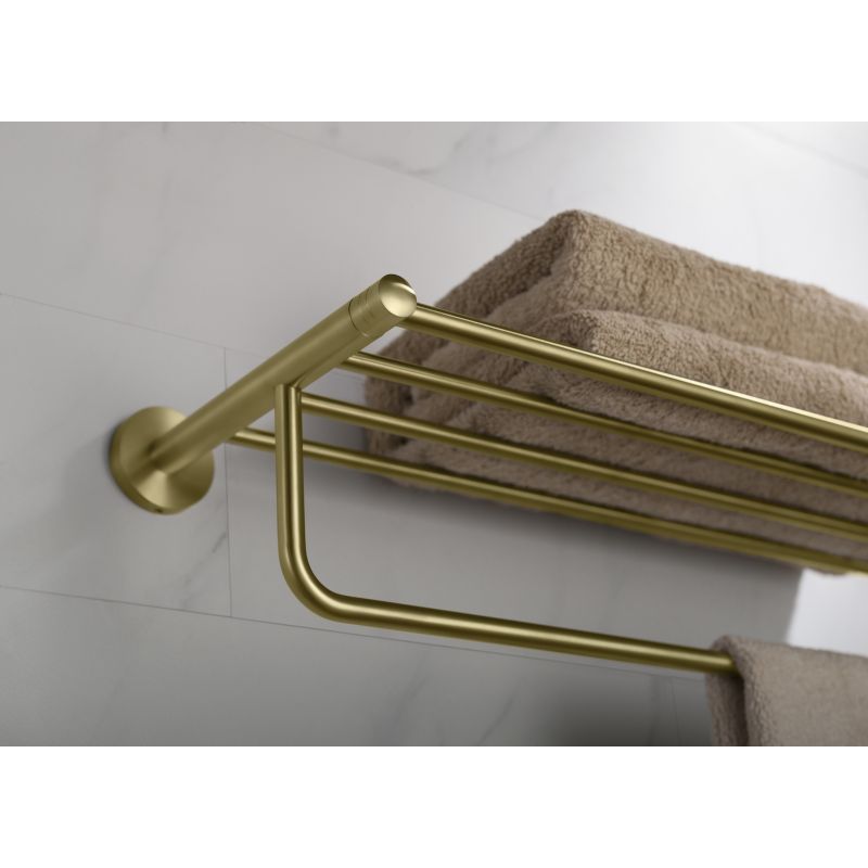 Полка для полотенец Timo Saona 13058/17 Золото матовое