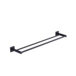Полотенцедержатель Timo Selene 12056/03 двойной Черный Полотенцедержатель Timo Selene 12056/03 двойной Черный