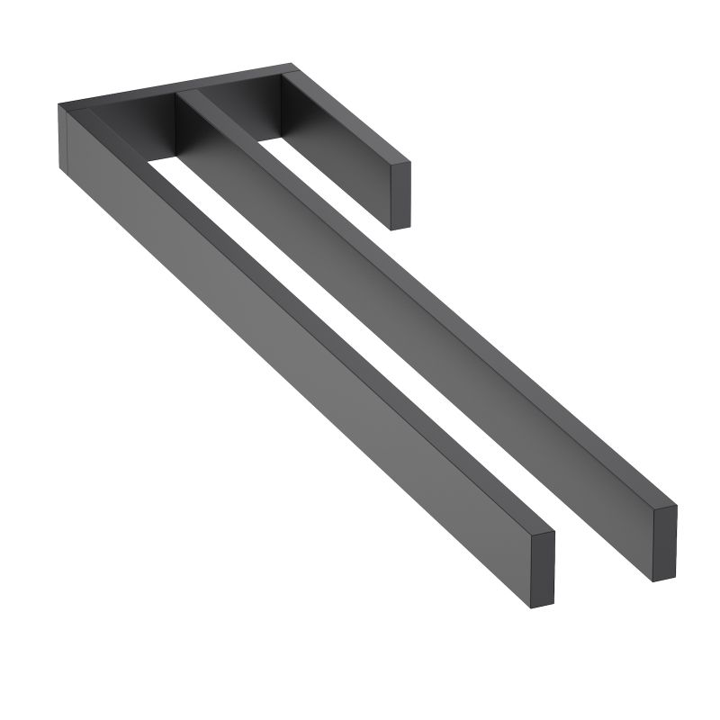 Полотенцедержатель Timo Petruma 15252/03 двойной Черный матовый