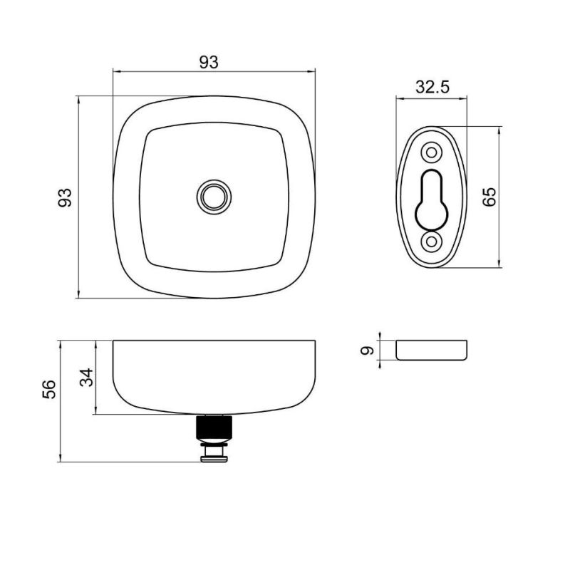 Сушилка для белья Timo Selene 14075/03 Черная