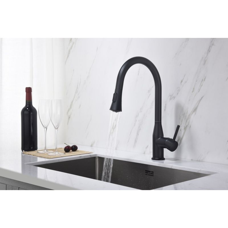 Смеситель для кухни Timo Saona 2336/03FL Черный
