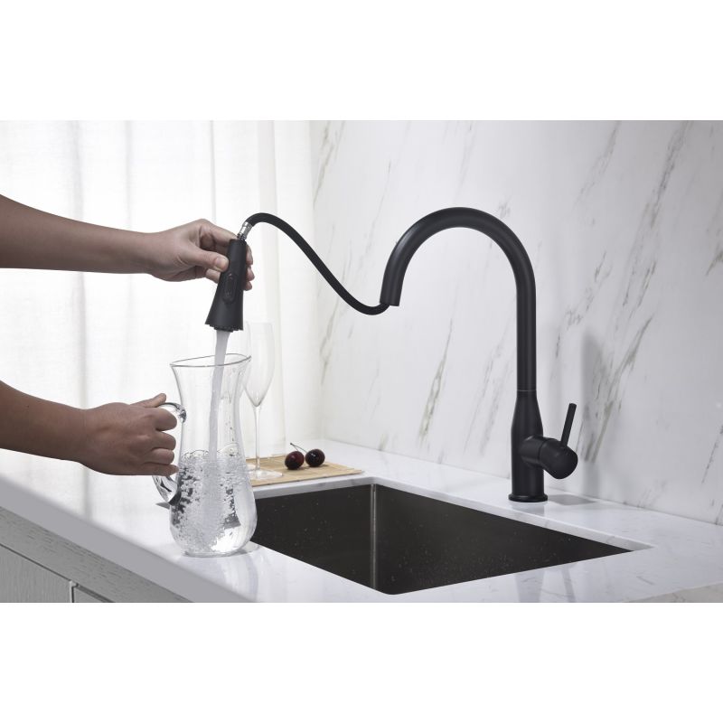 Смеситель для кухни Timo Saona 2336/03FL Черный