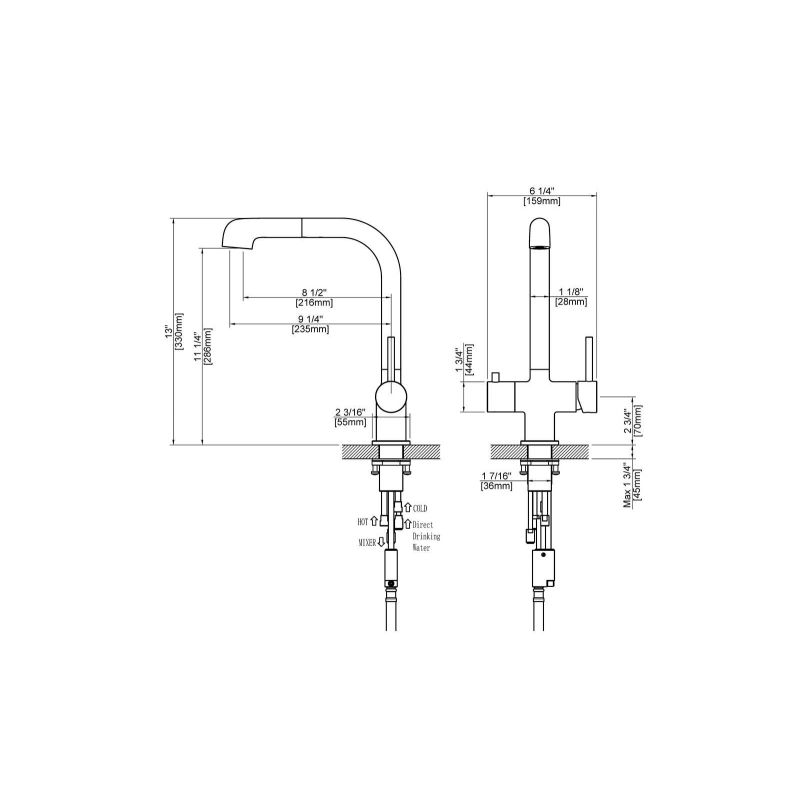 Смеситель для кухни Timo Saona 2346/02FL Антик