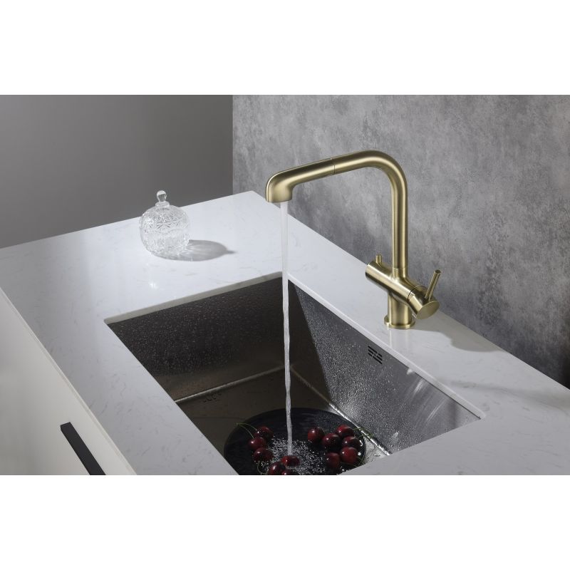 Смеситель для кухни Timo Saona 2346/02FL Антик