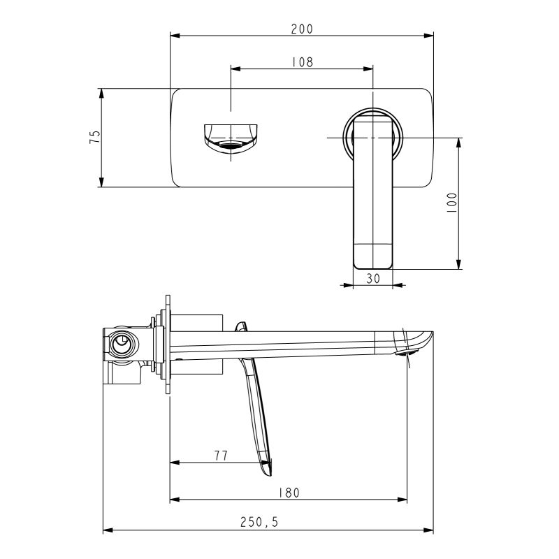 Смеситель для раковины Timo Helmi 4071/00-16SM Хром Белый