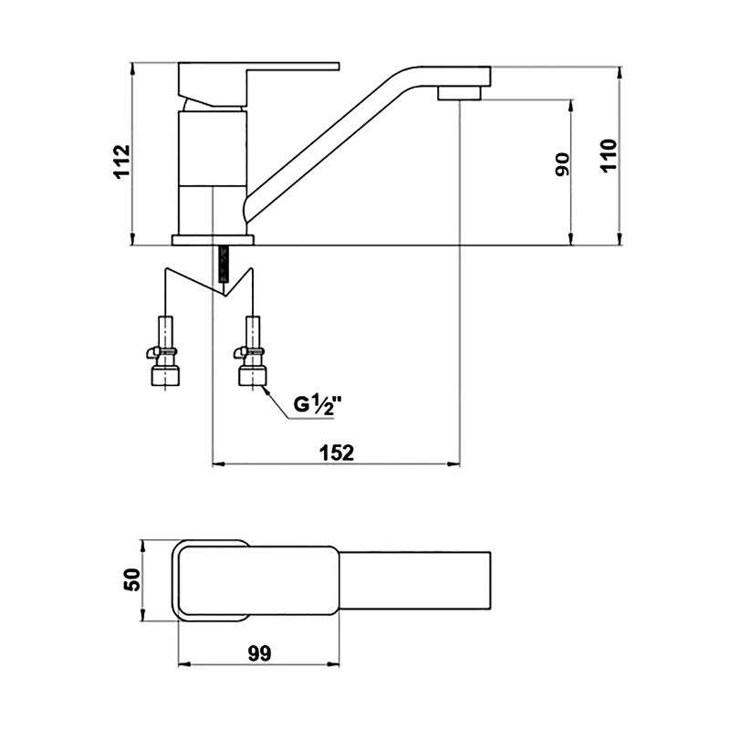Смеситель для раковины Timo Selene 2061-15/00F Хром
