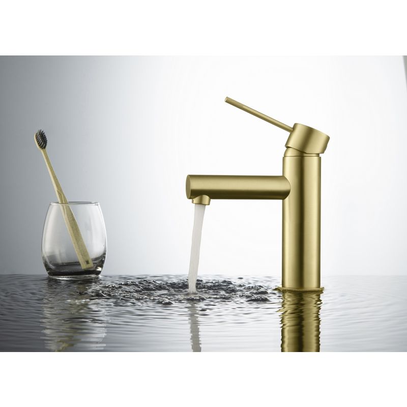 Смеситель для раковины Timo Saona 2361/17F Золото матовое