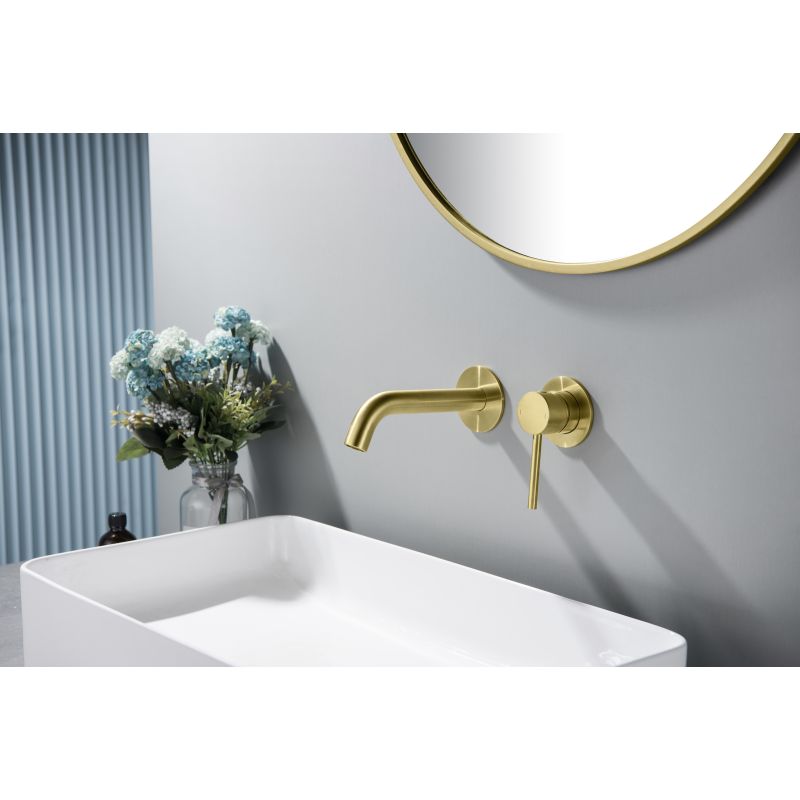 Смеситель для раковины Timo Saona 2372/17SM Золото матовое