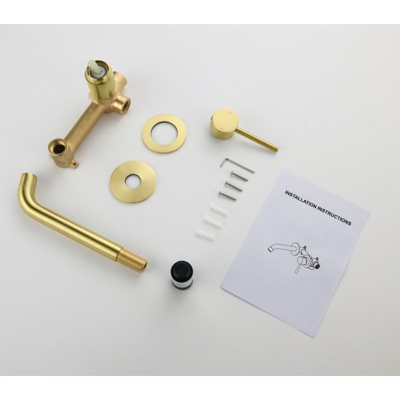 Смеситель для раковины Timo Saona 2372/17SM Золото матовое