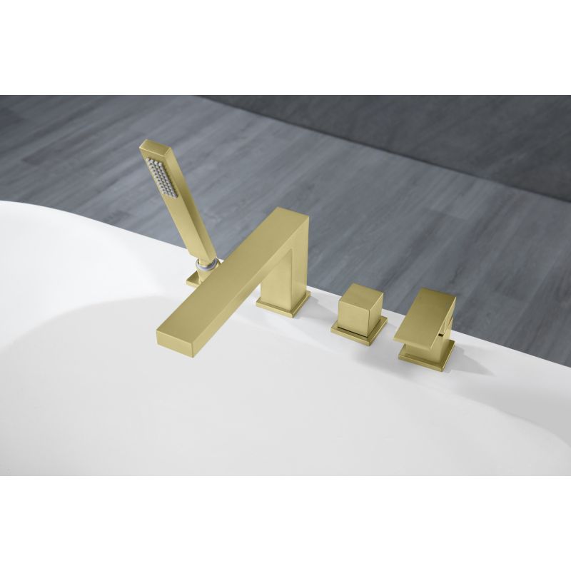 Смеситель на борт ванны Timo Selene 2130/17Y Золото матовое