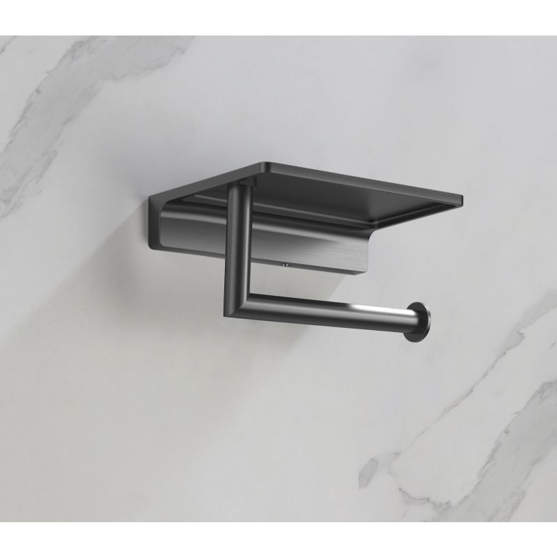 Держатель туалетной бумаги Timo Saona 13043/18 Черное золото