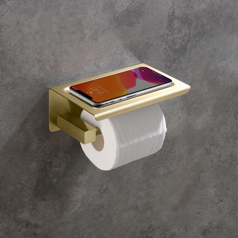 Держатель туалетной бумаги Timo Selene 17044/17 Золото матовое
