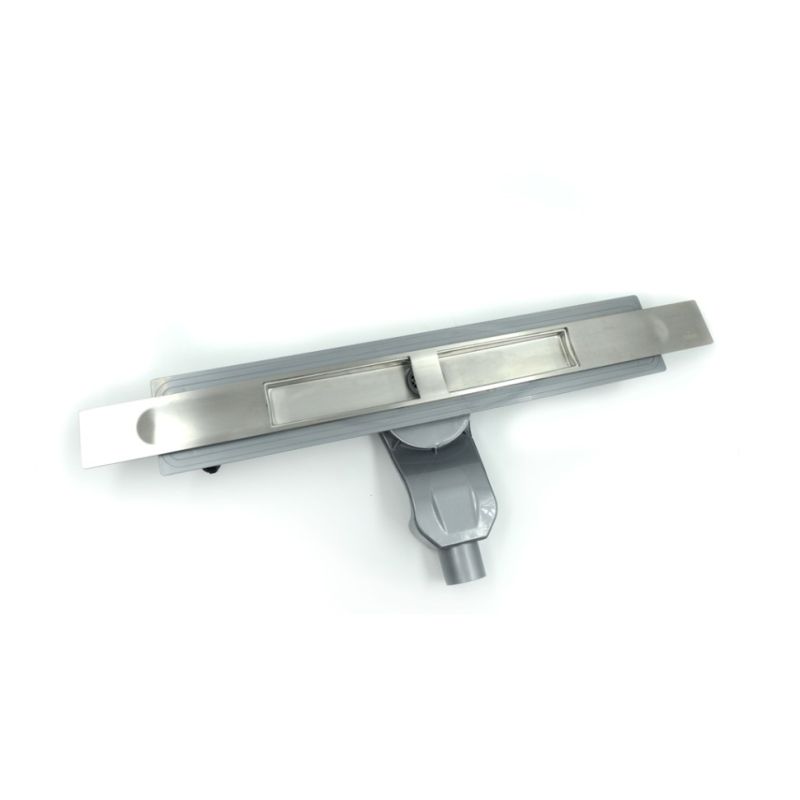 Душевой лоток Timo Premium 80 SP-80-S50R с решеткой Сталь