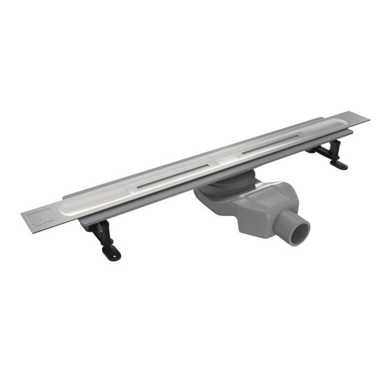 Душевой лоток Timo Premium 80 SP-80-S50R с решеткой Сталь