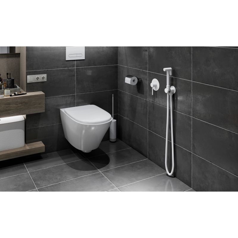 Гигиенический душ со смесителем Timo Saona 2389/16SM Белый матовый