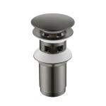 Донный клапан Timo 8011/18 click-clack Черное золото