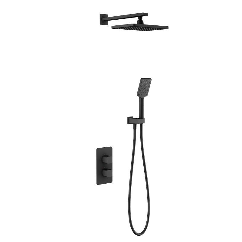 Душевая система Timo Petruma SX-5059/03SM с термостатом Черный