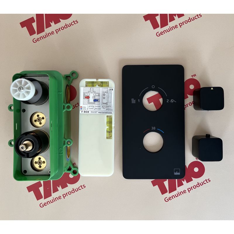 Душевая система Timo Petruma SX-5059/03SM с термостатом Черный