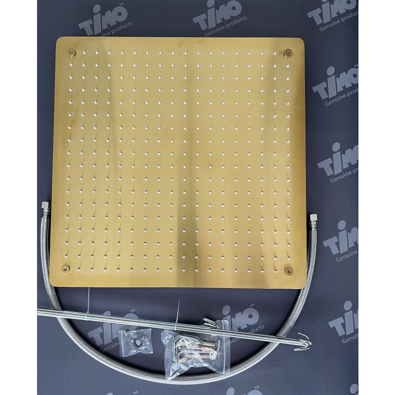 Душевая система Timo Petruma SX-5019/17SM с термостатом Золото матовое