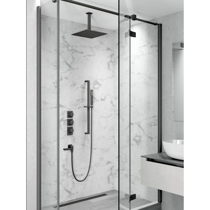 Душевая система Timo Selene SX-2239/03SM с термостатом Черный матовый